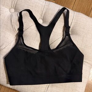 Victoria's Secret Black Mesh Sports Bra